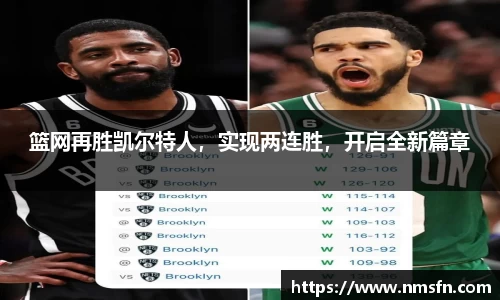 篮网再胜凯尔特人，实现两连胜，开启全新篇章