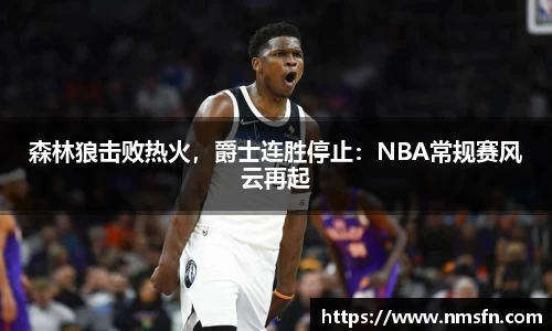森林狼击败热火，爵士连胜停止：NBA常规赛风云再起
